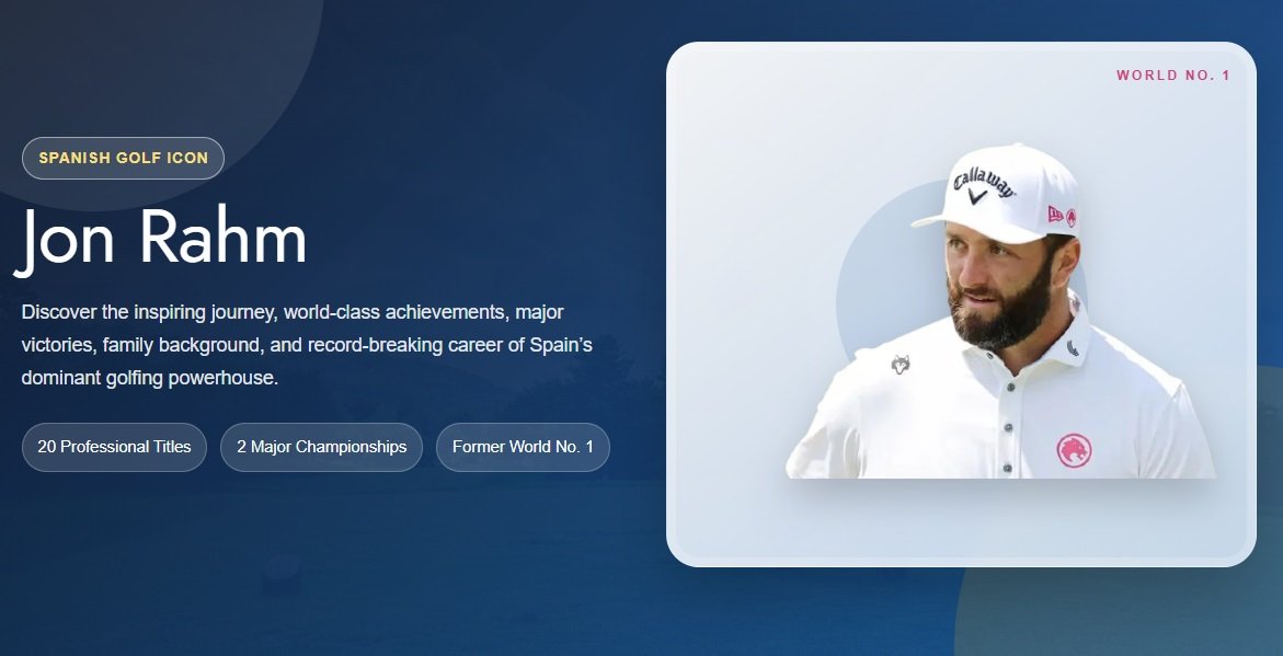 Jon Rahm: Biography, Age, Career, Major Wins, Net Worth and LIV Golf