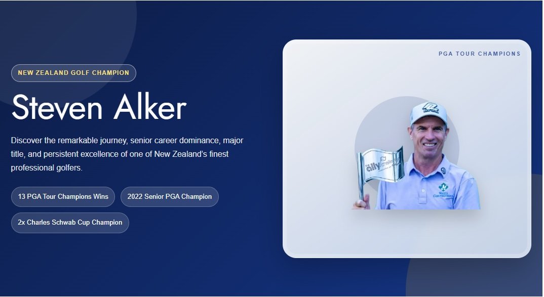 Steven Alker: Biography, Age, Career, Wins, Family, Net Worth and Golf Journey