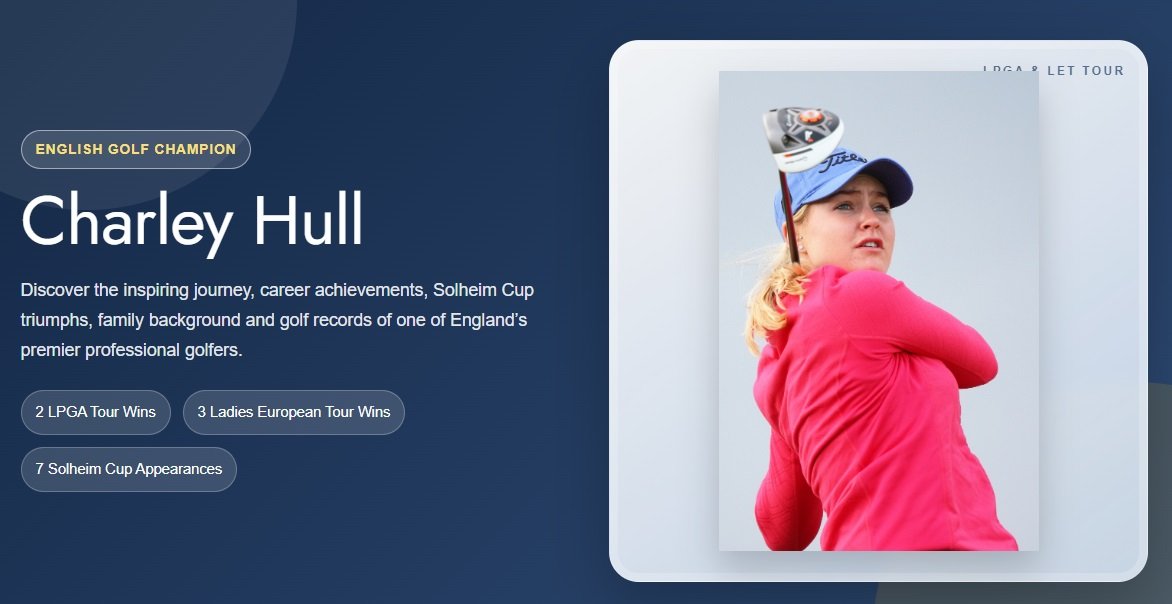 Charley Hull: Biography, Golf Career, Wins, Stats and Achievements