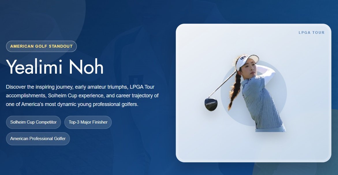 Yealimi Noh: Biography, Age, Career, LPGA Wins, Net Worth and Golf Records